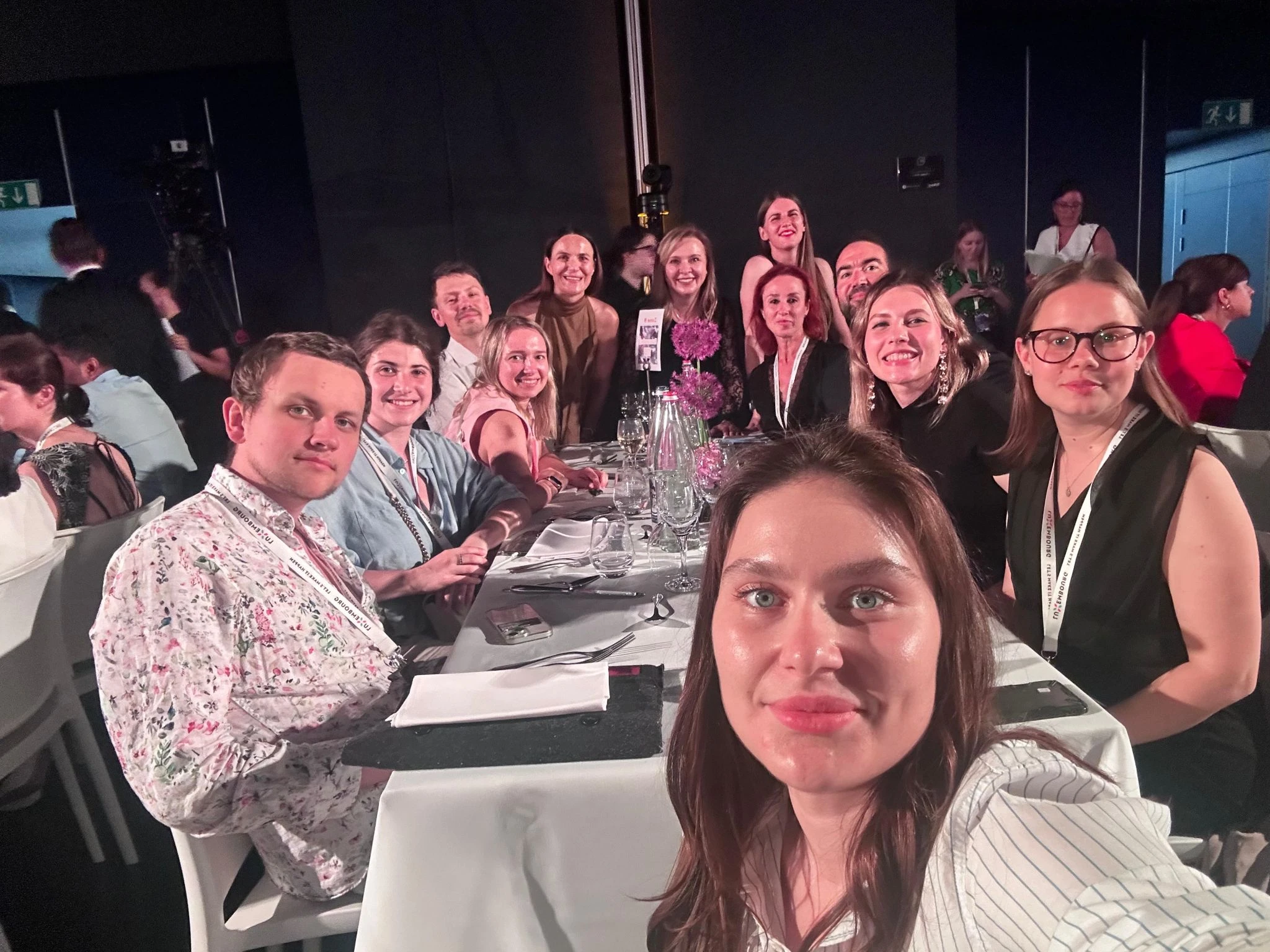 Ukrainian delegation networking dinner at Nexus Luxembourg 2025