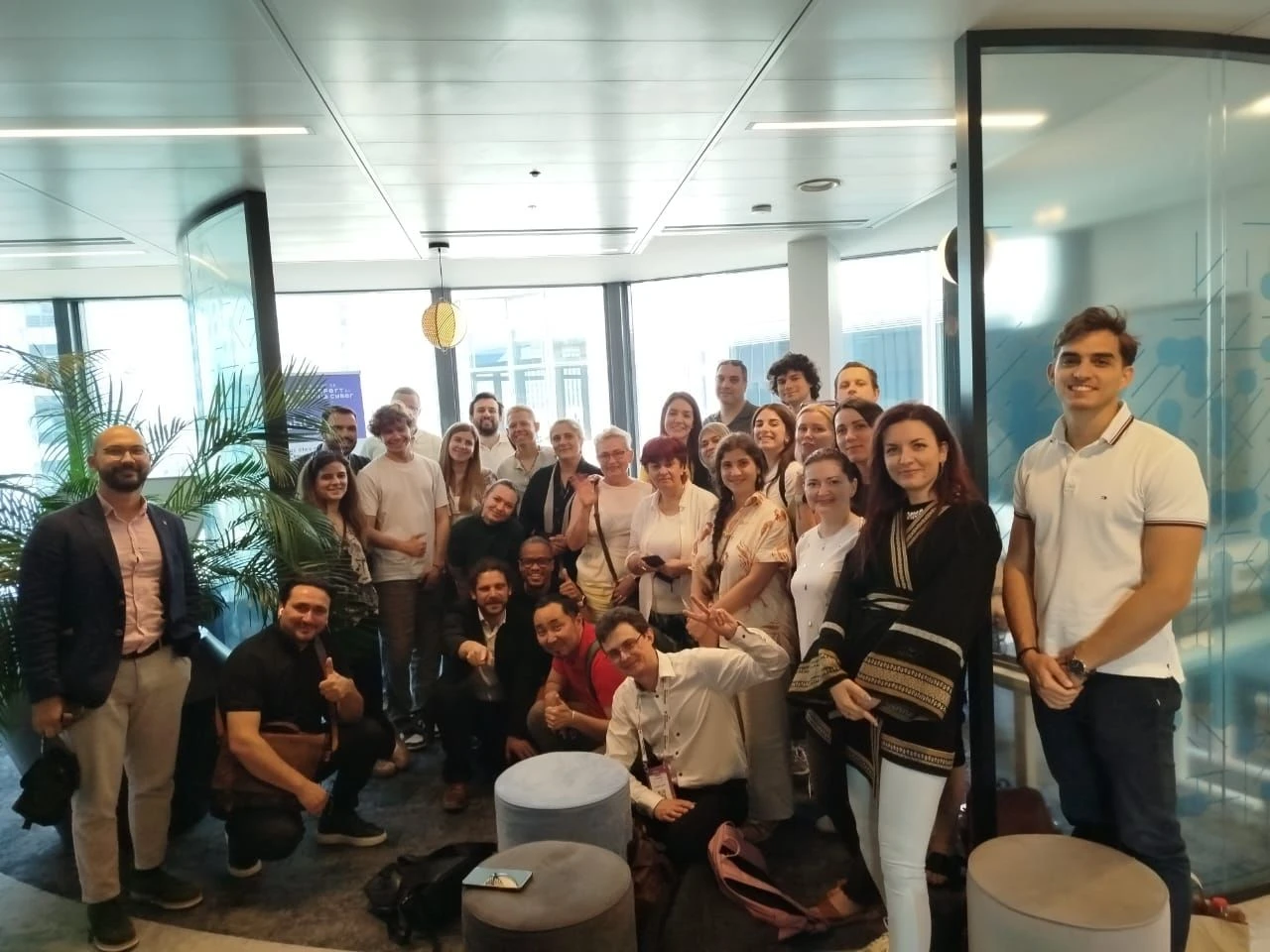 Ukrainian delegation and partners at Viva Technology Paris 2025